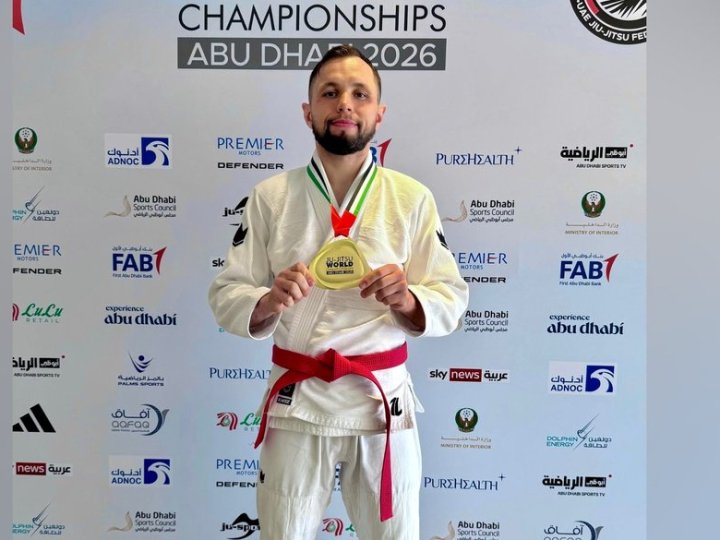30-річний прикордонник із Луцька вп'яте став чемпіоном світу з джиу-джитсу