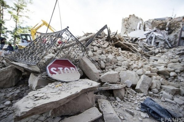 У центральній Італії - землетрус. ФОТО