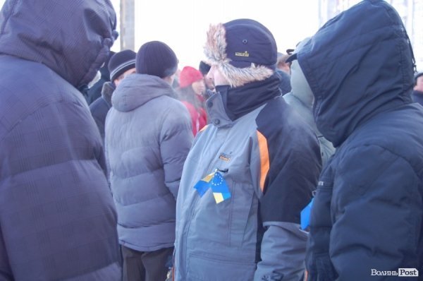 Волинська ОДА: штурм, який не відбувся. ФОТОРЕПОРТАЖ