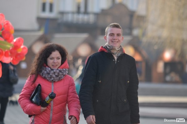 Кохання на вулицях Луцька. ФОТО