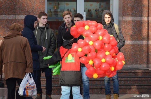 Кохання на вулицях Луцька. ФОТО