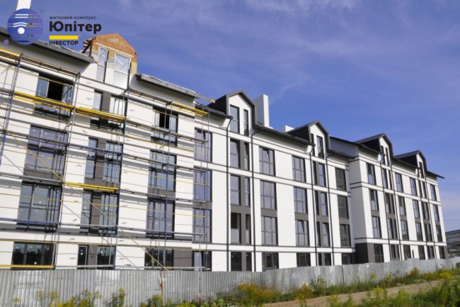 У другому будинку ЖК «Юпітер» — у розпалі внутрішні роботи*