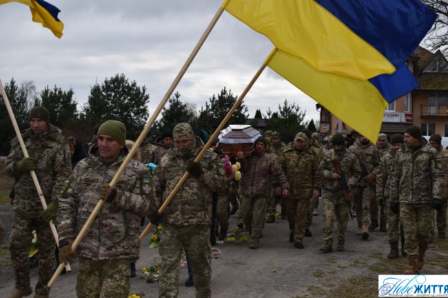 На Волині попрощалися з Героєм Сергієм Бубало