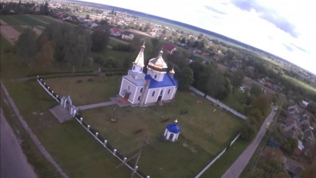 Волинське село з висоти пташиного польоту. ФОТО