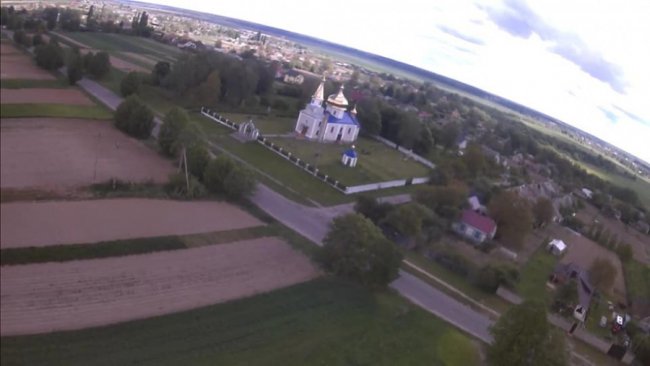 Волинське село з висоти пташиного польоту. ФОТО