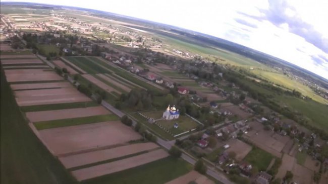 Волинське село з висоти пташиного польоту. ФОТО