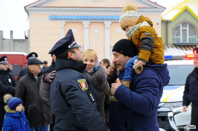 Старт патрульної поліції в Ковелі: як це було. ФОТО