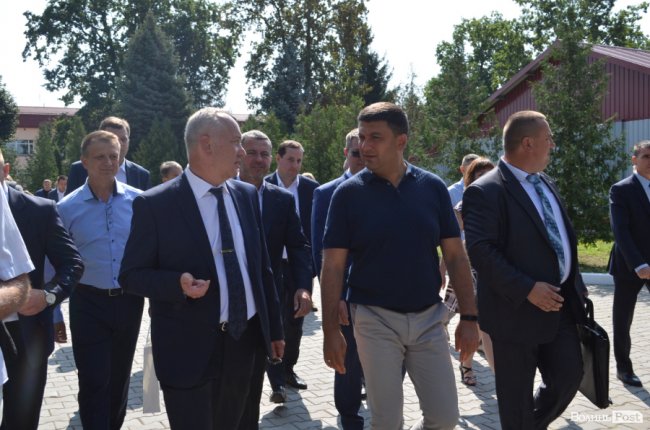 Як Прем’єр-міністр «інспектував» луцький «Мотор». ФОТО