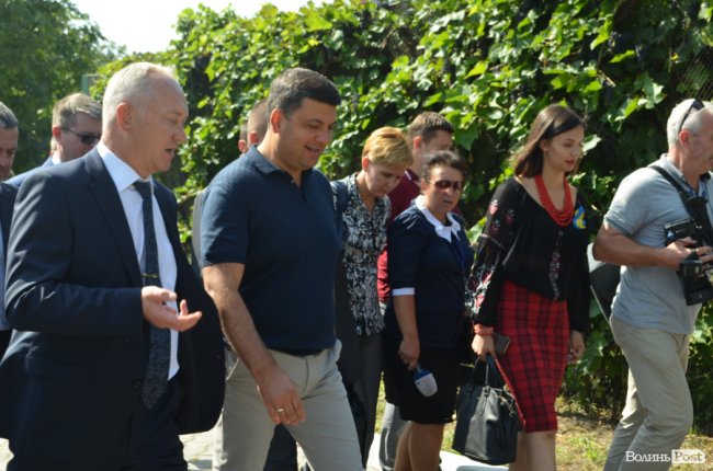 Як Прем’єр-міністр «інспектував» луцький «Мотор». ФОТО