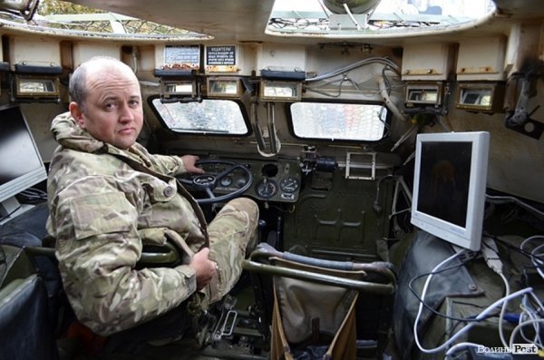 Батальйону «Айдар» подарували «броньовика». ФОТО