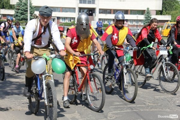 Велодень у Луцьку зібрав більше тисячі людей. ФОТО 