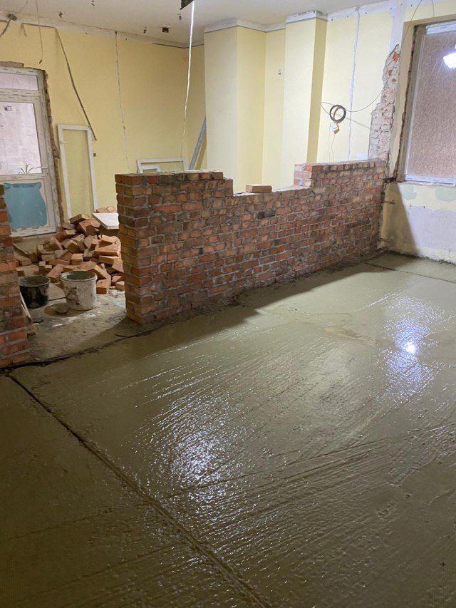 Будівельна компанія за власний кошт облаштовує приміщення для томографа у Боголюбах. ФОТО