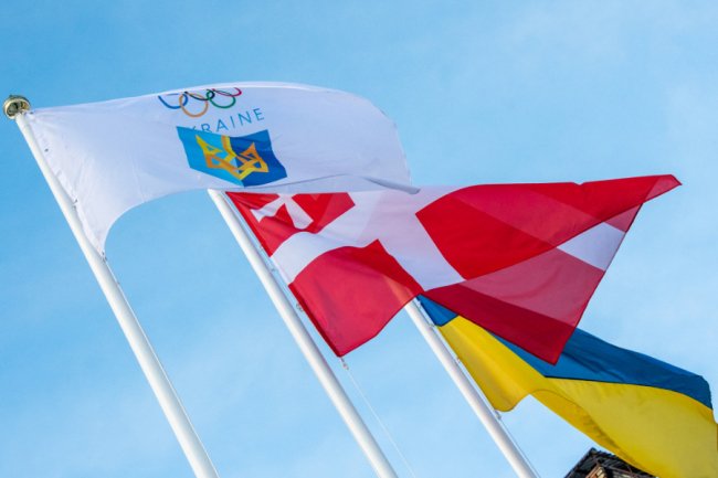 На Волині урочисто підняли Олімпійський прапор