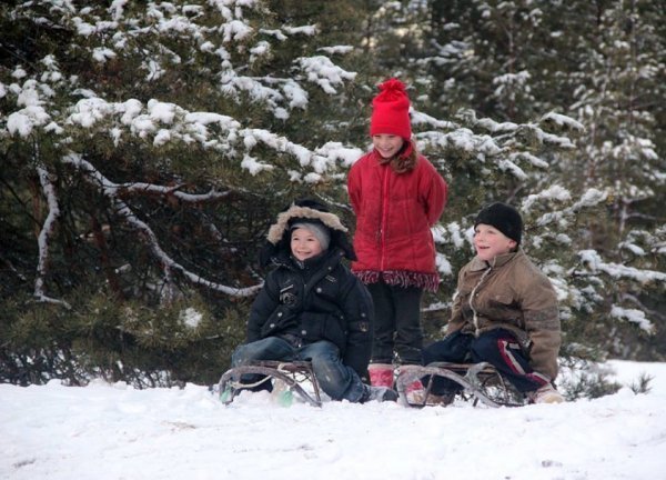 Красиві фото зими у волинському Поліссі 