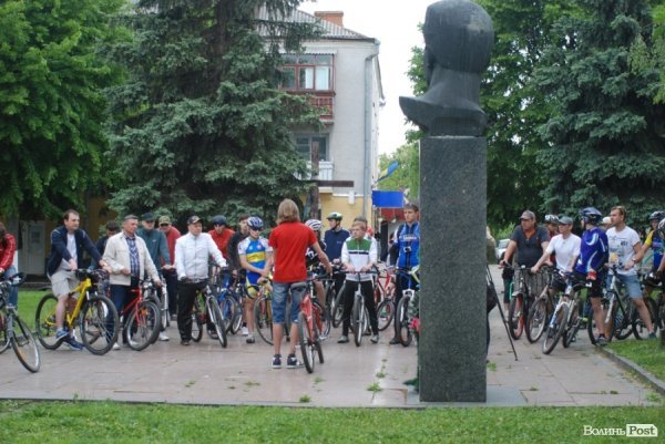 Велоекскурсія Луцьком. ФОТО