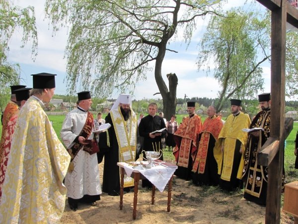 На Волині будуватимуть новий храм. ФОТО. ВІДЕО