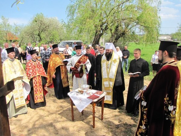 На Волині будуватимуть новий храм. ФОТО. ВІДЕО