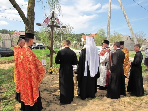 На Волині будуватимуть новий храм. ФОТО. ВІДЕО