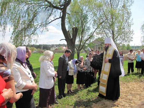 На Волині будуватимуть новий храм. ФОТО. ВІДЕО