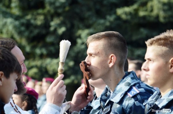 Майбутніх правоохоронців посвятили в ліцеїсти. ФОТО
