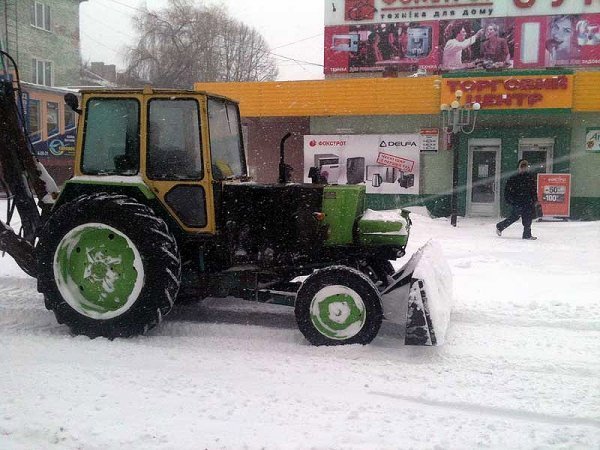 Як замітало Нововолинськ. ФОТО