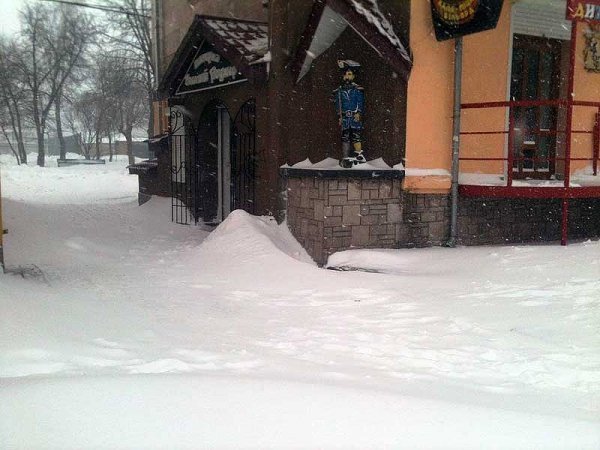 Як замітало Нововолинськ. ФОТО