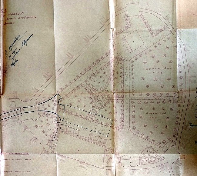 Фруктовий сад та фонтан: як планували відновити замок Любарта