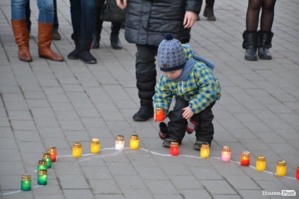 Лучани вшанували пам’ять Героїв Небесної Сотні. ФОТО. ДОПОВНЕНО