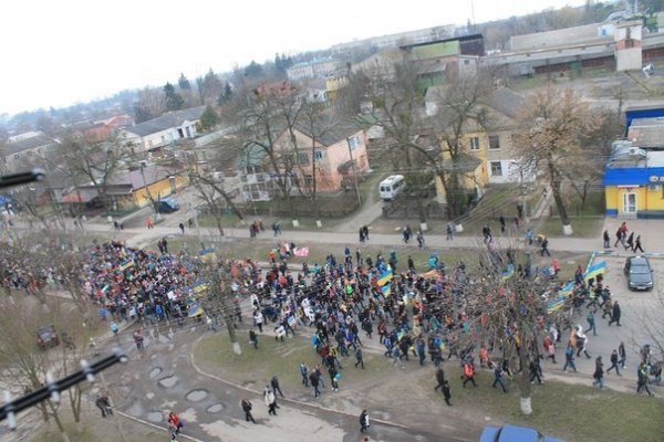 Марш Миру у Володимирі-Волинському. ФОТО. ВІДЕО