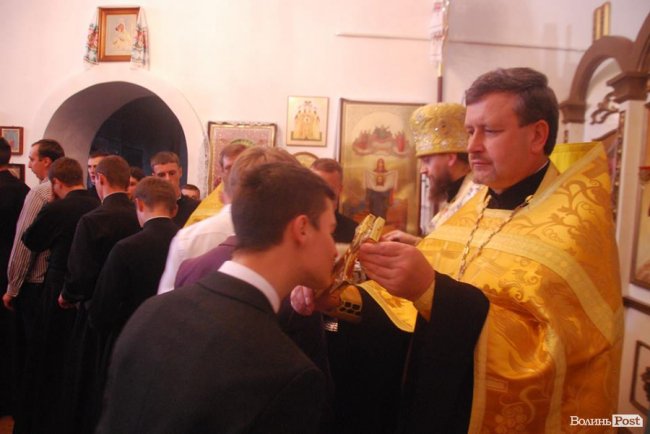 Перший дзвоник у волинській семінарії. ФОТО