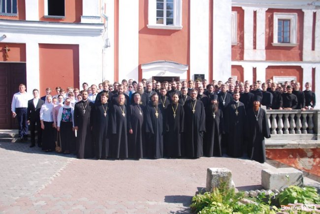 Перший дзвоник у волинській семінарії. ФОТО
