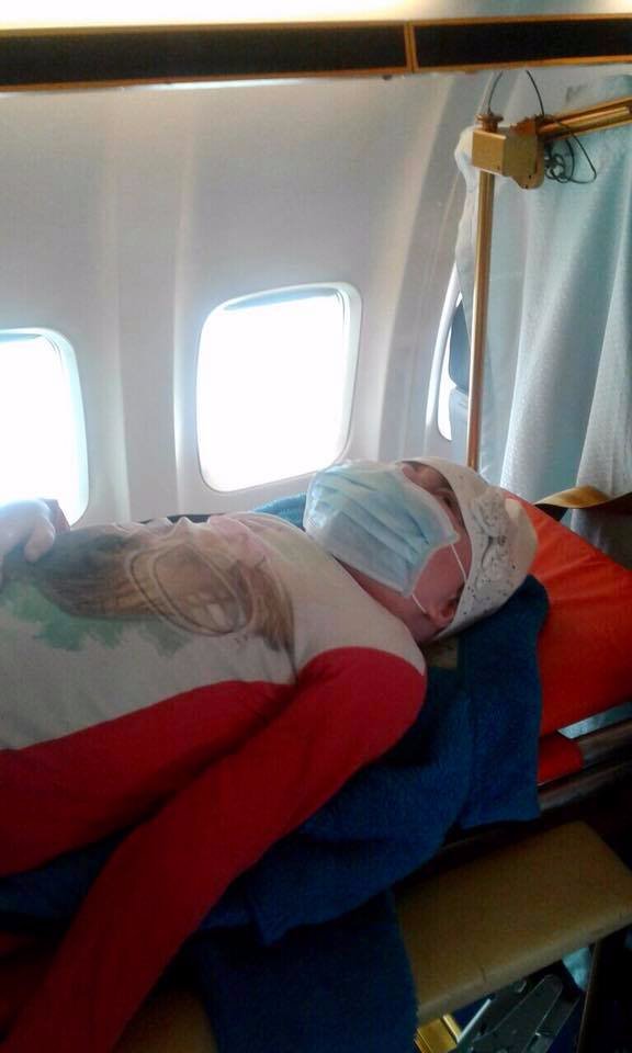 Літак із Настусею Абрамчук успішно приземлився в Туреччині