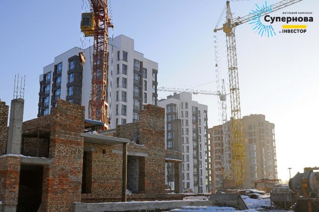Луцька «Супернова»: робота кипить на 5-ти будинках. ФОТО*