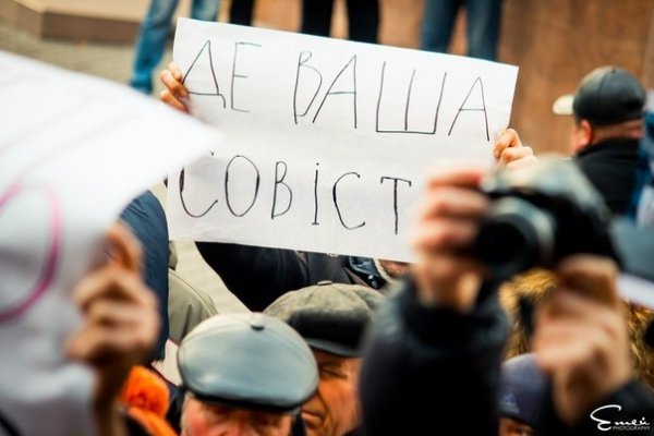 П'ятий день страйку в Луцьку. ФОТО