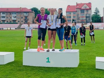 Волинські легкоатлетики завоювали «золото» та «срібло» на чемпіонаті України. ФОТО