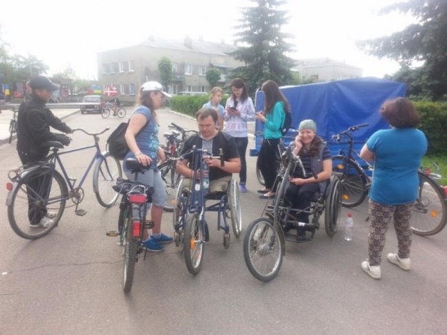 У Маневичах влаштували велопробіг