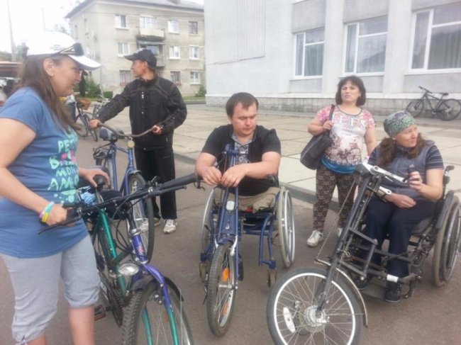 У Маневичах влаштували велопробіг