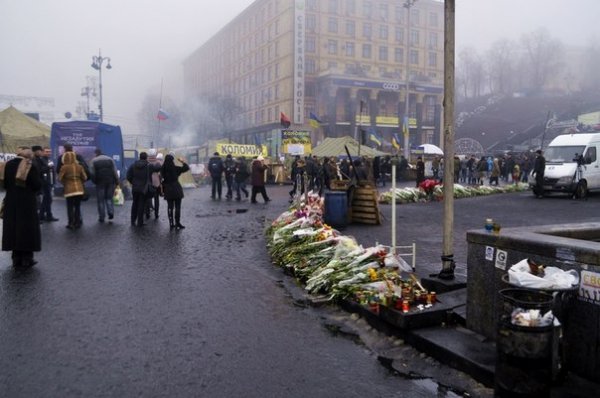 Ранковий Майдан в Києві. ФОТО