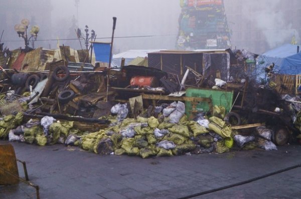 Ранковий Майдан в Києві. ФОТО