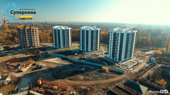Звіт з будівництва ЖК «Супернова»: у четвертому будинку встановлюють вікна*