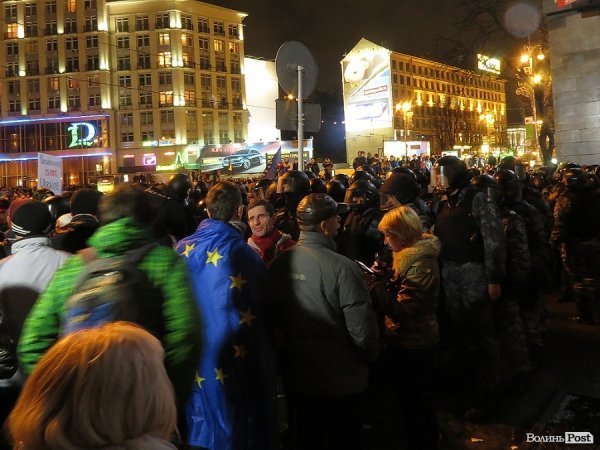 Бійка з «Беркутом» на Євромайдані: хронологія конфлікту. ФОТО. ВІДЕО
