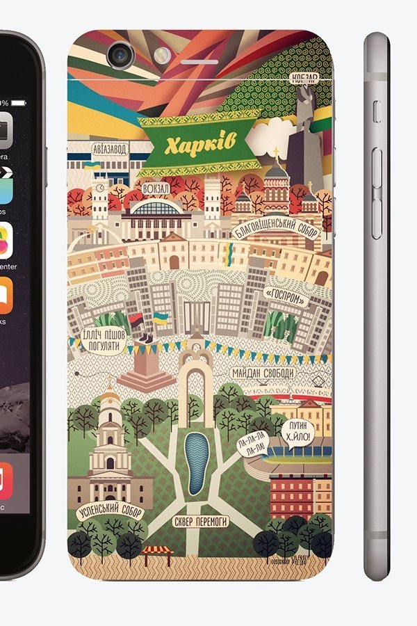 Луцьк намалювали для iPhone. ФОТО. ВІДЕО