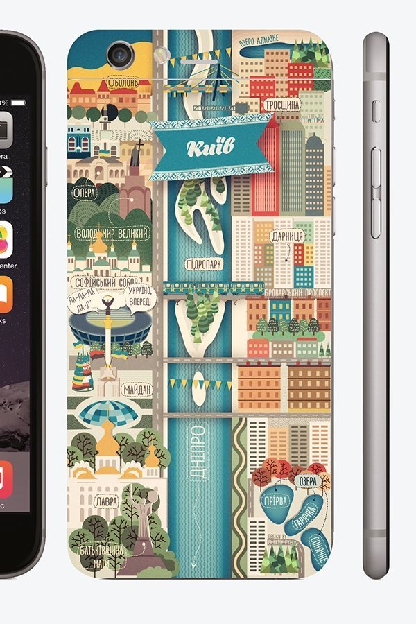 Луцьк намалювали для iPhone. ФОТО. ВІДЕО