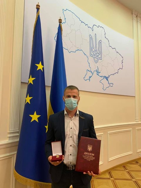 Премію Кабміну вручили керівнику волинського центру національно-патріотичного виховання