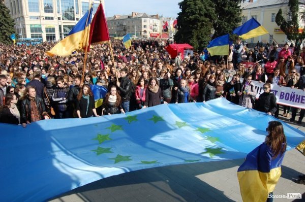 У Луцьку – студентське «євровіче». ФОТО