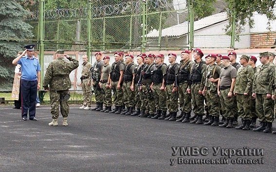Волинські міліціонери вирушили на виконання завдань в зону АТО. ФОТО