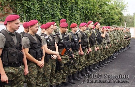 Волинські міліціонери вирушили на виконання завдань в зону АТО. ФОТО