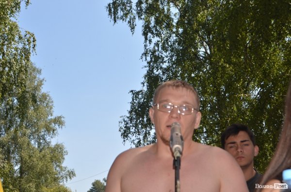 У Луцьку режисер «Поводиря» розповів, як творився фільм. ФОТО