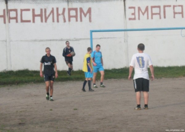 Футбол за гратами по-волинськи. ФОТО