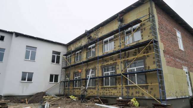 У Шацькому районі будують нову школу за понад 55 мільйонів гривень. ФОТО